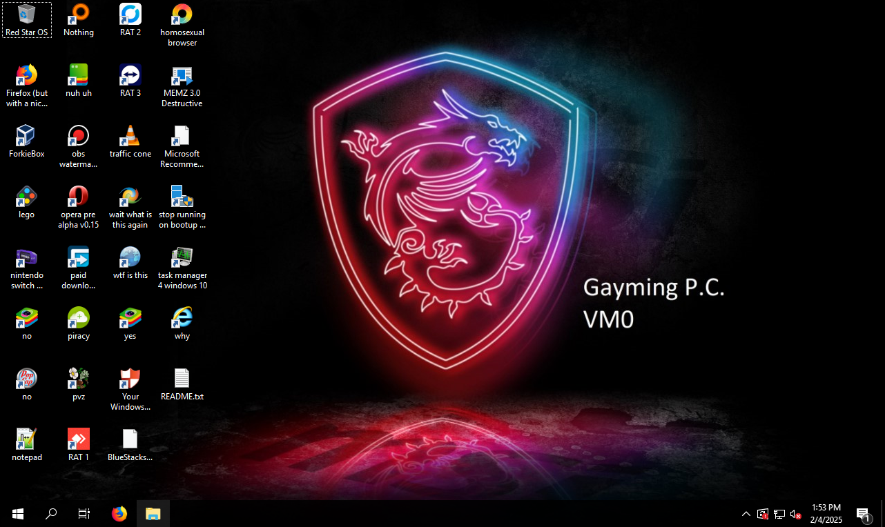 Windows S2019 Gayming PC VM0